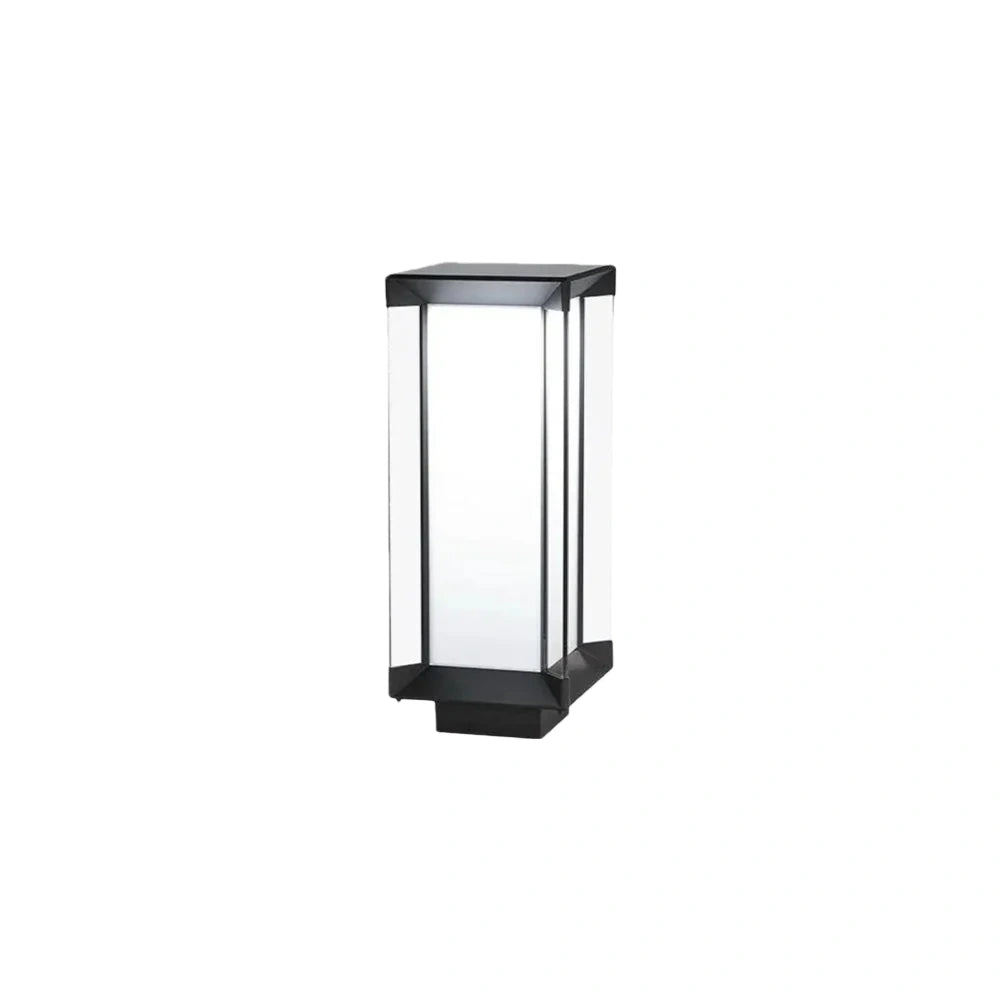 Modern Outdoor Floor Lamp - Black